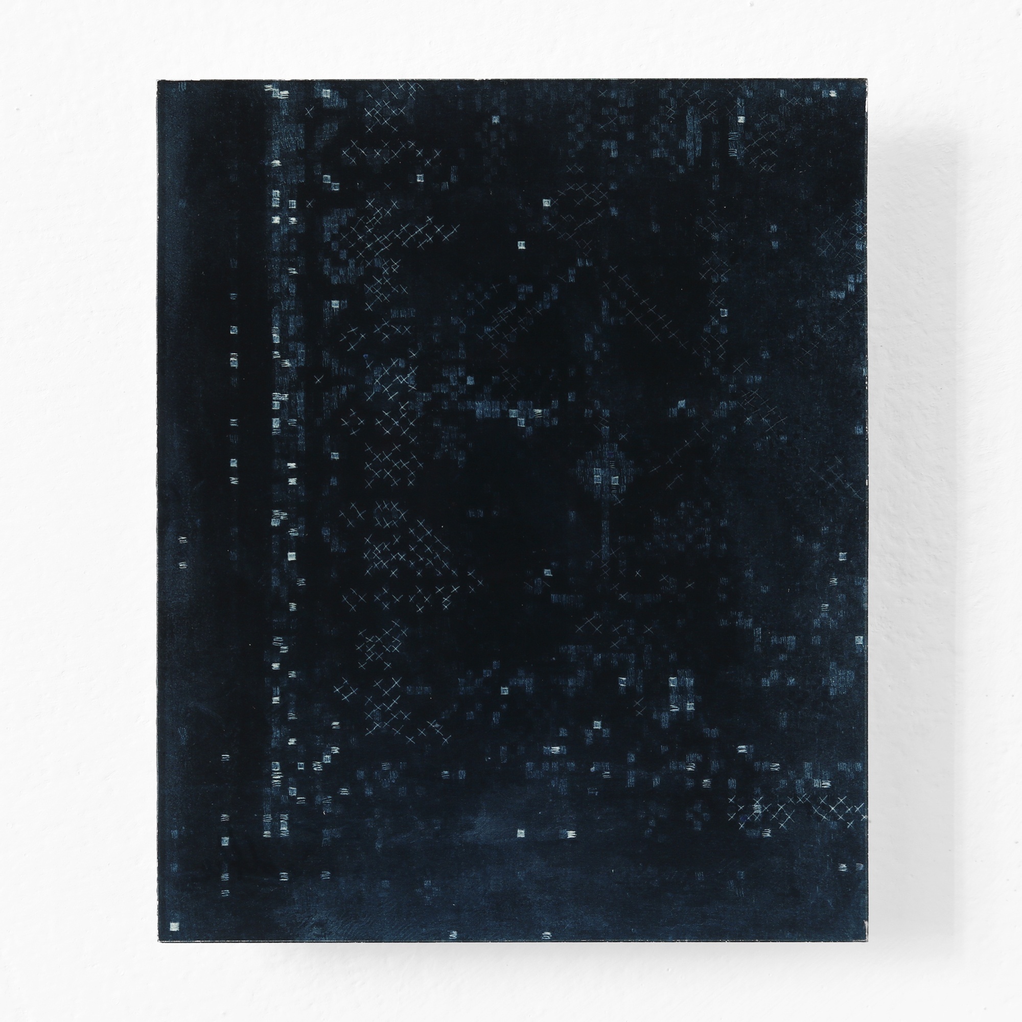 KÄTHE V, 2018 - UV-print on glass, 5.9 x 4.8 in. / 15 x 12,3 cm 