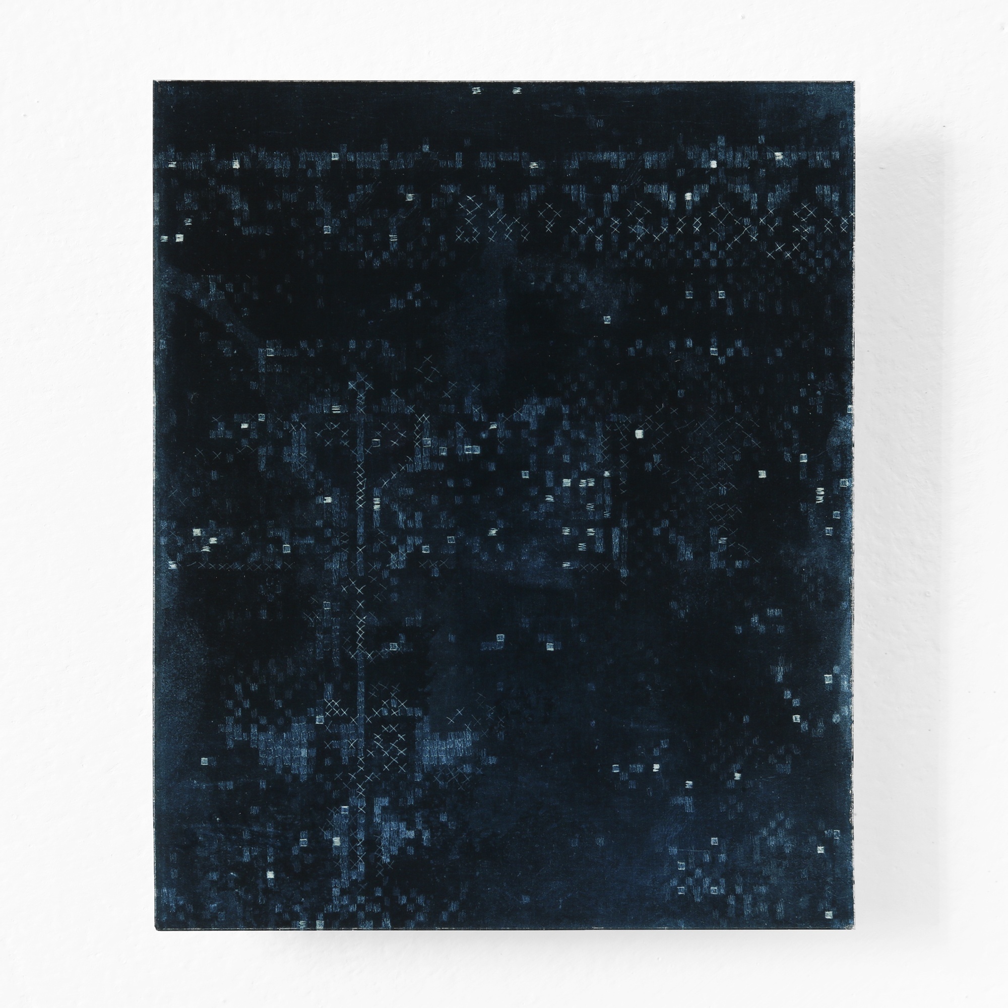 KÄTHE V, 2018  - UV-print on glass, 5.9 x 4.8 in. / 15 x 12,3 cm 
